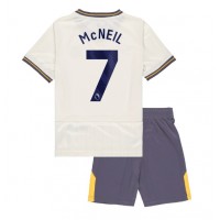 Camiseta Everton Dwight McNeil #7 Tercera Equipación Replica 2024-25 para niños mangas cortas (+ Pantalones cortos)